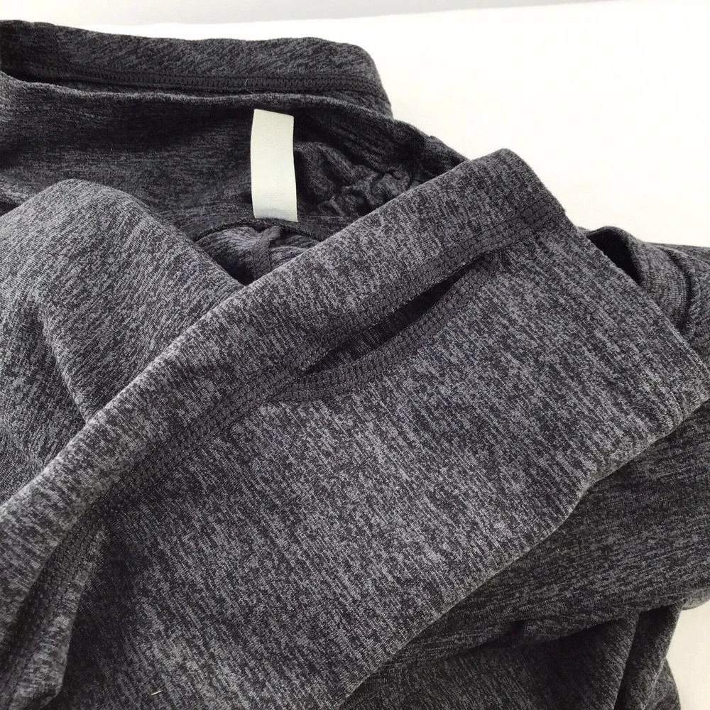 FP movement long sleeved Gray Athletic Exercise Crop top Size Medium - Picture 11 of 11